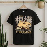Yokohama City Vintage Sumo Wrestling Japan Yokohama T-Shirt thumb 2
