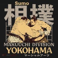 Yokohama City Vintage Sumo Wrestling Japan Yokohama T-Shirt thumb 7