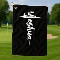 Yeshua Christian Worship Messianic Hebrew Jesus Golf Towel thumb 1
