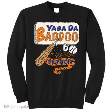 Yabba Da Baddoo 60 Detroit Baseball Sweatshirt