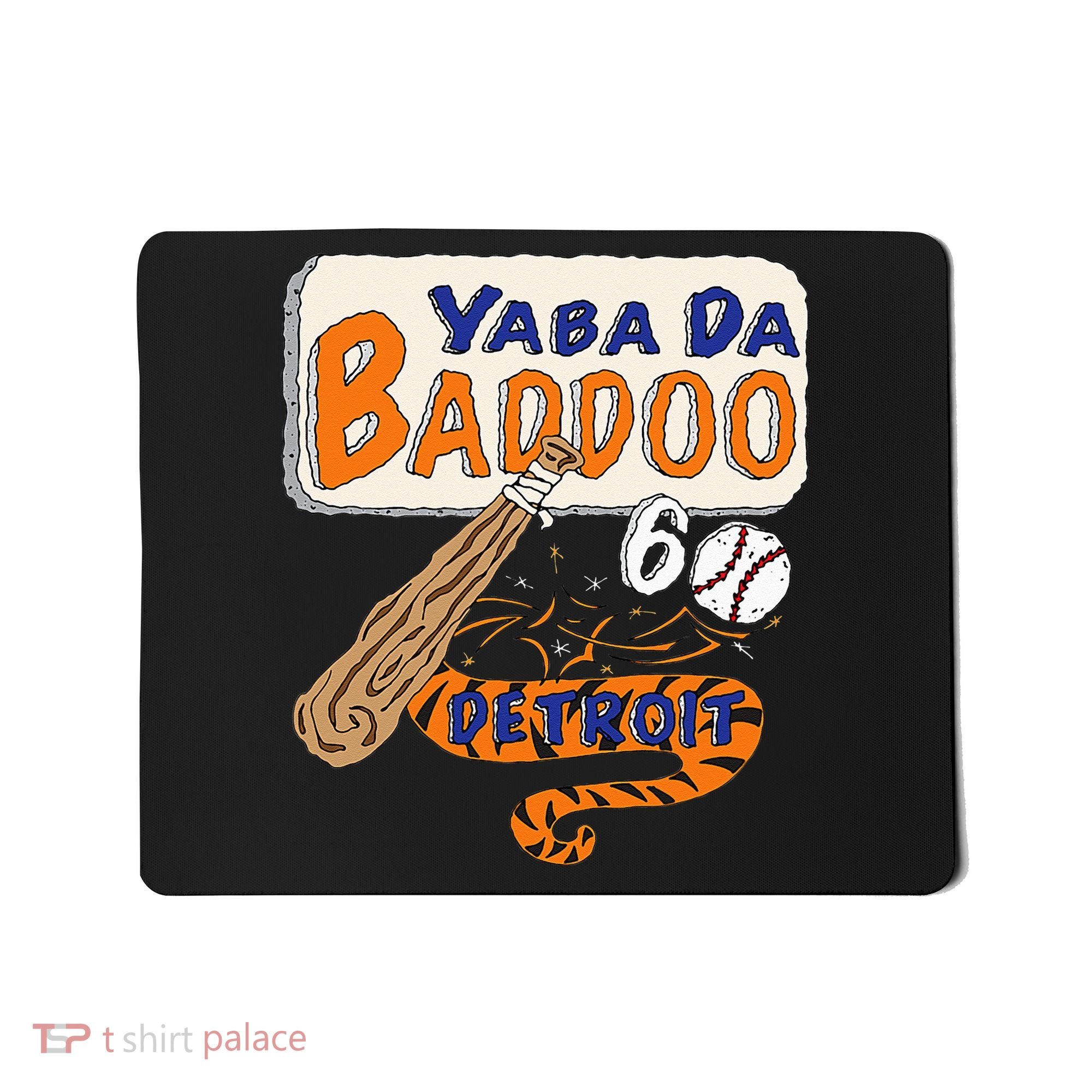 Yabba Da Baddoo 60 Detroit Baseball Mousepad