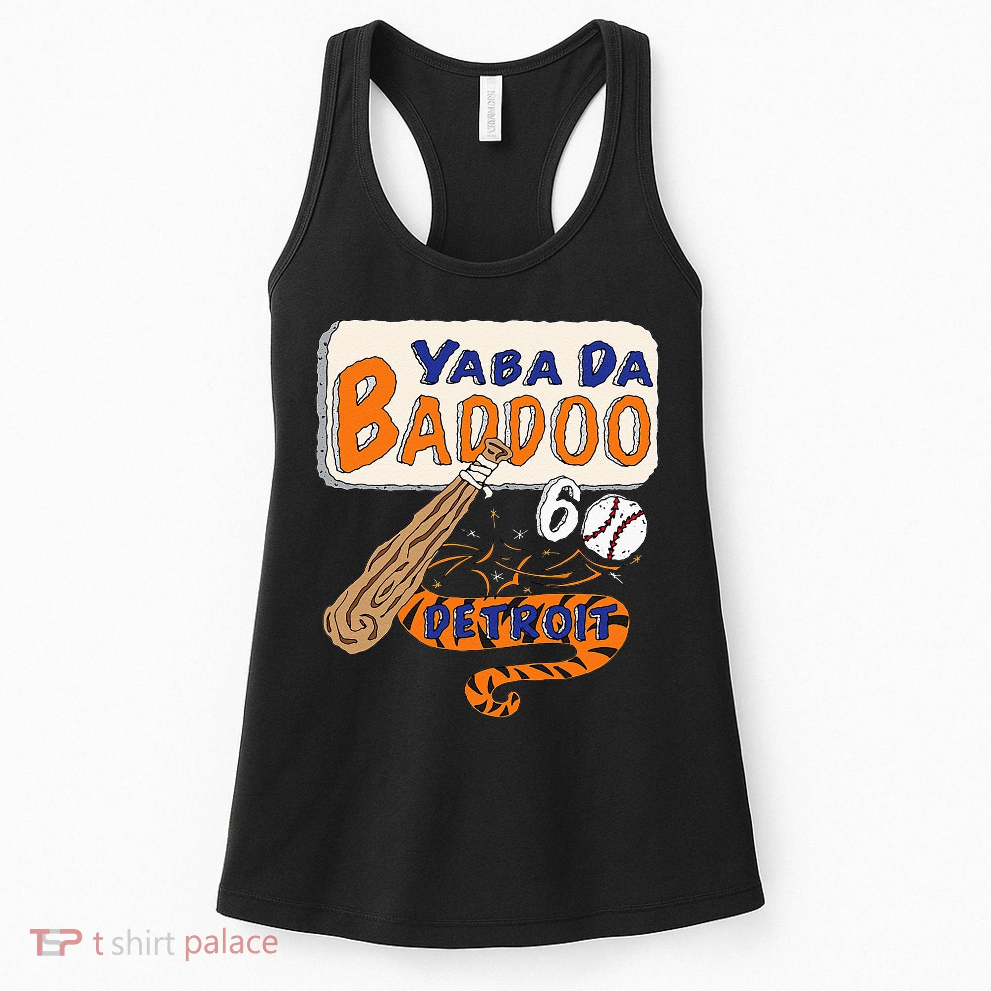 Yabba Da Baddoo 60 Detroit Baseball Women's Tank Top