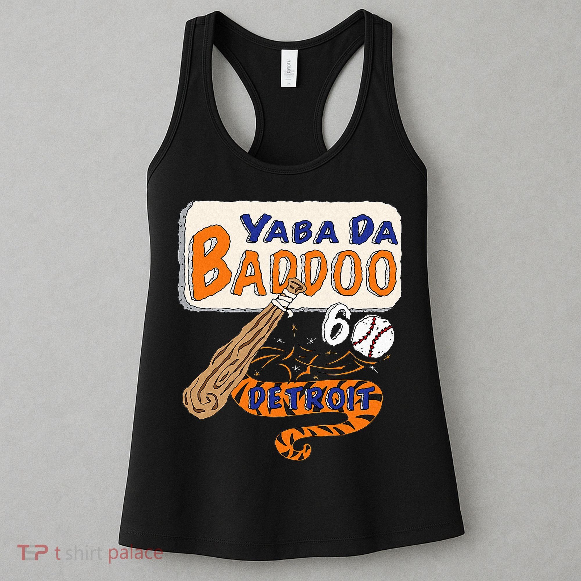 Yabba Da Baddoo 60 Detroit Baseball Women's Tank Top