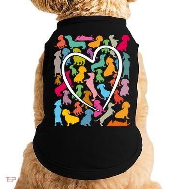 Y Dachshund Dachshund Pattern For Dachshund Lover Gift Doggie Tank