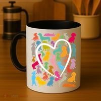 Y Dachshund Dachshund Pattern For Dachshund Lover Gift Coffee Mug thumb 4