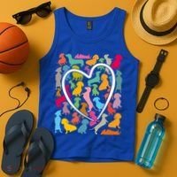Y Dachshund Dachshund Pattern For Dachshund Lover Gift Tank Top thumb 4