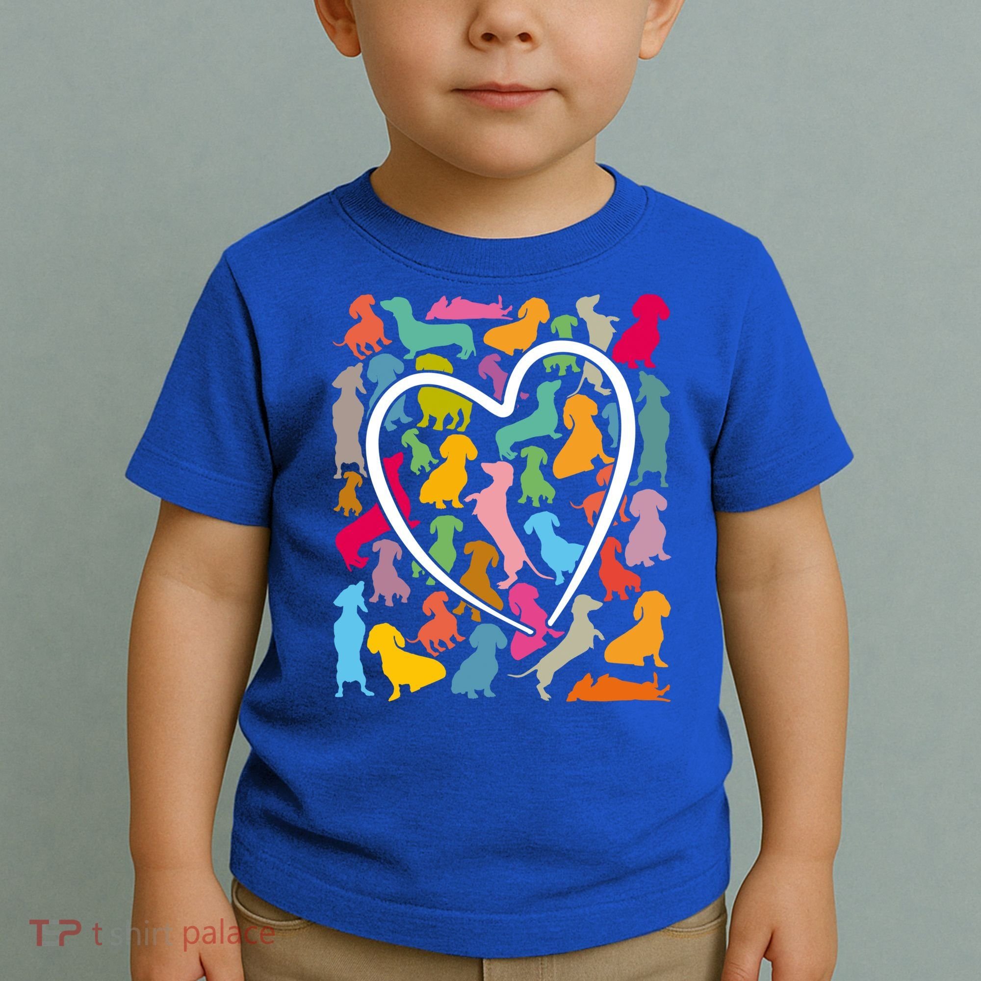 Y Dachshund Dachshund Pattern For Dachshund Lover Gift Toddler T-Shirt