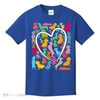 Y Dachshund Dachshund Pattern For Dachshund Lover Gift Kids T-Shirt thumb 0