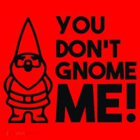 You Don't Gnome Me! Santa Hat thumb 1