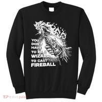 You Dont Have To Be A Wizard To Cast F.I.R.E.B.A.L.L Halloween Sweatshirt thumb 0