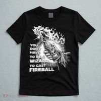 You Dont Have To Be A Wizard To Cast F.I.R.E.B.A.L.L Halloween T-Shirt thumb 5