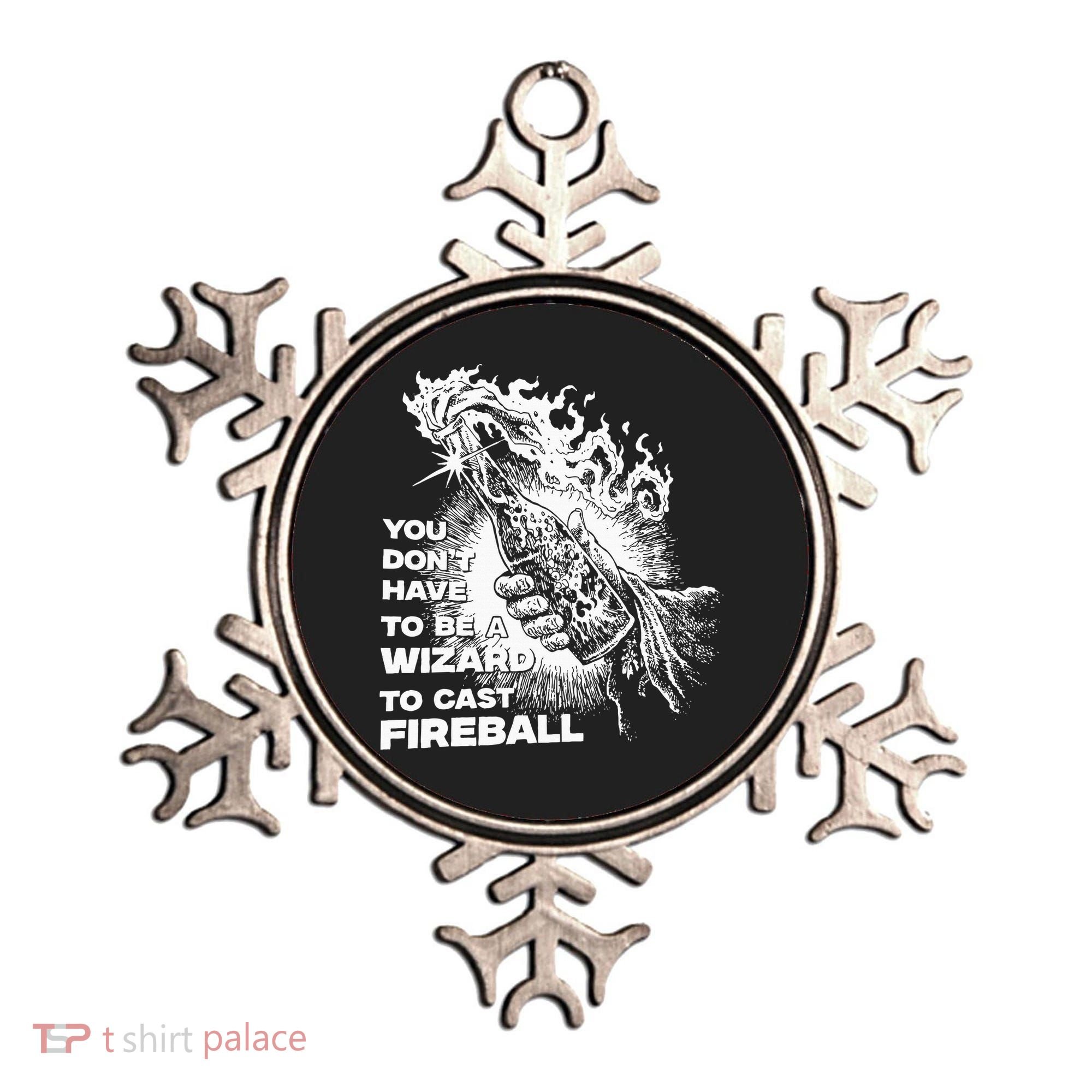 You Dont Have To Be A Wizard To Cast F.I.R.E.B.A.L.L Halloween Ornament