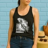 You Dont Have To Be A Wizard To Cast F.I.R.E.B.A.L.L Halloween Women's Tank Top thumb 2