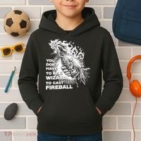 You Dont Have To Be A Wizard To Cast F.I.R.E.B.A.L.L Halloween Kids Hoodie thumb 2
