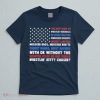 You Dont Have No Whistlin Bungholes Fireworks Joe Dirt Usa American Flag T-Shirt thumb 5