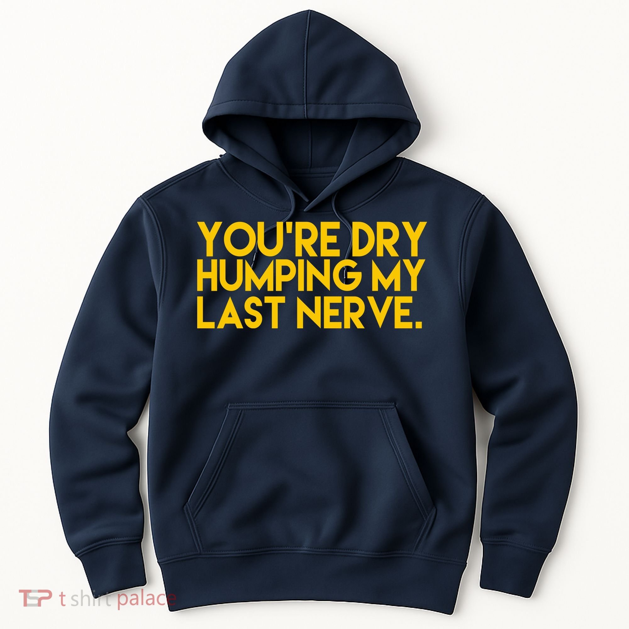 You're Dry Humping My Last Nerve Funny Hoodie