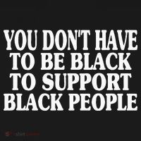 You DonT Have To Be Black To Support Black People Mousepad thumb 1