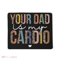 Your Dad Is My Cardio Leopard Funny father's day Mousepad thumb 0