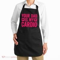 Your Dad Is My Cardio Apron thumb 2
