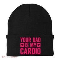 Your Dad Is My Cardio Beanie thumb 0