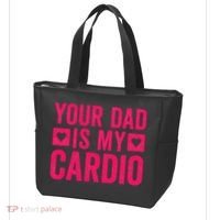 Your Dad Is My Cardio Tote Bag thumb 3