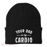 Your Dad Is My Cardio Beanie thumb 0