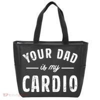 Your Dad Is My Cardio Tote Bag thumb 0
