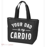 Your Dad Is My Cardio Meaningful Gift Tote Bag thumb 3