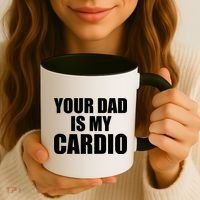 You Dad Is My Cardio Coffee Mug thumb 3