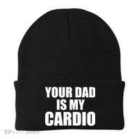 You Dad Is My Cardio Beanie thumb 0