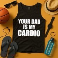 You Dad Is My Cardio Tank Top thumb 4