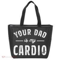 Your Dad Is My Cardio Tote Bag thumb 0