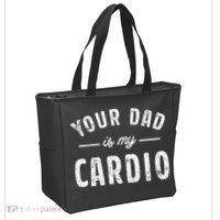 Your Dad Is My Cardio Tote Bag thumb 2