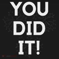 You Did It Congratulations Graduation Win Promotion Baby Bodysuit thumb 2