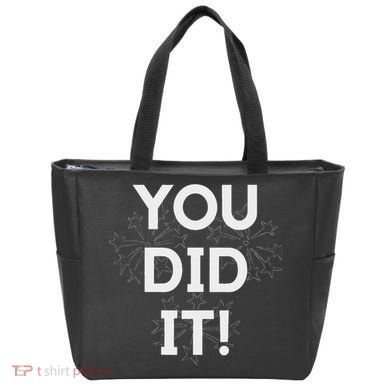 You Did It Congratulations Graduation Win Promotion Tote Bag