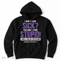 You DonT Look Stupid Epilepsy Awareness Hoodie thumb 0