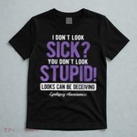 You DonT Look Stupid Epilepsy Awareness T-Shirt thumb 5