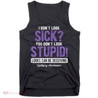 You DonT Look Stupid Epilepsy Awareness Tank Top thumb 0