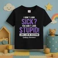 You DonT Look Stupid Epilepsy Awareness Toddler T-Shirt thumb 3