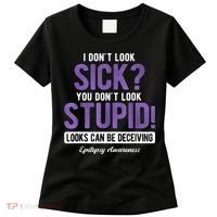 You DonT Look Stupid Epilepsy Awareness Women's T-Shirt thumb 0