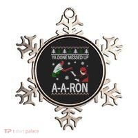 Ya Done Messed Up AARon Ugly Christmas Ornament thumb 0