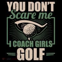 You Dont Scare Me I Coach Girls Golf Funny Coach Coffee Mug thumb 5