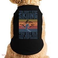 You Dont Stop Skiing When You Get Old Skier Skiing Lover Meaningful Gift Doggie Tank thumb 0