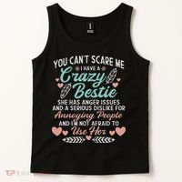 You Don't Stop Skiing When You Get Old Funny Skier Tank Top thumb 2