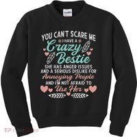 You Don't Stop Skiing When You Get Old Funny Skier Kids Sweatshirt thumb 0