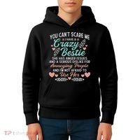 You Don't Stop Skiing When You Get Old Funny Skier Kids Hoodie thumb 4
