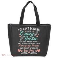 You Don't Stop Skiing When You Get Old Funny Skier Tote Bag thumb 0