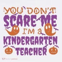 You Don't Scare Me Kindergarten Teacher Women's Hoodie thumb 2