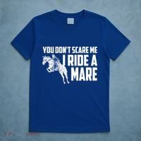 You DonT Scare Me I Ride A Mare Horse Lovers Gift T-Shirt thumb 5