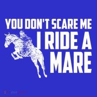 You DonT Scare Me I Ride A Mare Horse Lovers Gift Women's Tank Top thumb 5